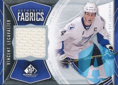2009-10 SP Game Used Edition Authentic Fabrics Vincent Lecavalier #AF-VL